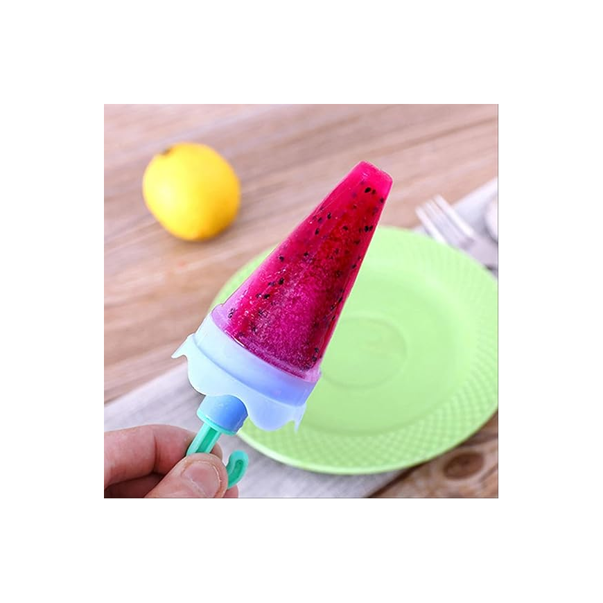 6 PCS Umbrella Shaped Ice Cream Moulds