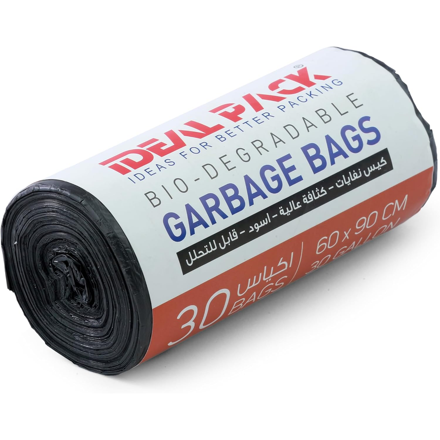 Bio - Degradable Premium Quality Garbage bag 30 Bags 60 x 90 Gallon