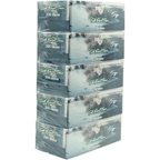 IDEAL Care Premium Soft Facial Tissue – 5 Pack Family Bundle – 200 Sheets Per Box (1000 Sheets Total)