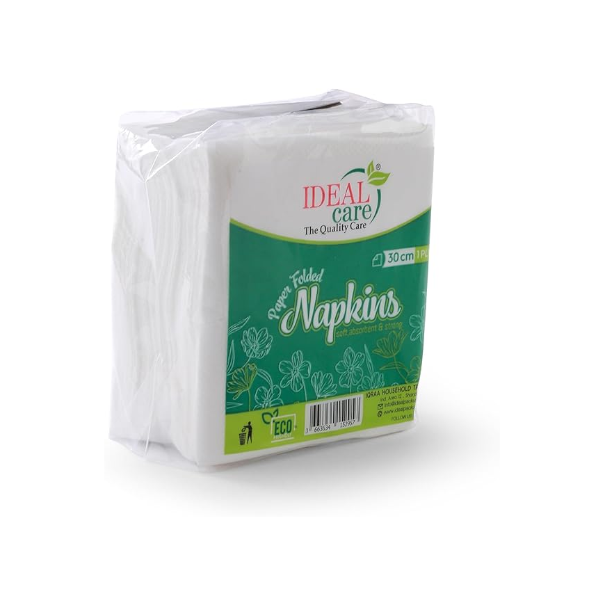 30 cm Paper Folded Dining Napkin Everyday Premium 1- Ply