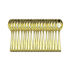 Golden Colour Plastic Mini Spoons