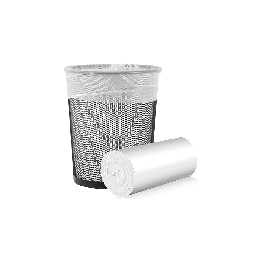 White Trash Bags – 5 Gallon | 46 x 52 cm | 50 Pieces