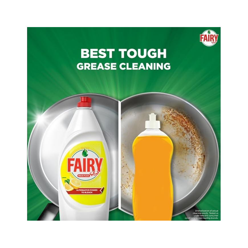 Fairy Dish Wash Liquid 600 ml x 2 - Lemon Flavor