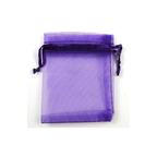 Ideal Pack 50pcs Pink Organza Bags, 5x7 cm