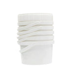 White Plastic Biriyani Bucket 500 Ml 5 Pcs set