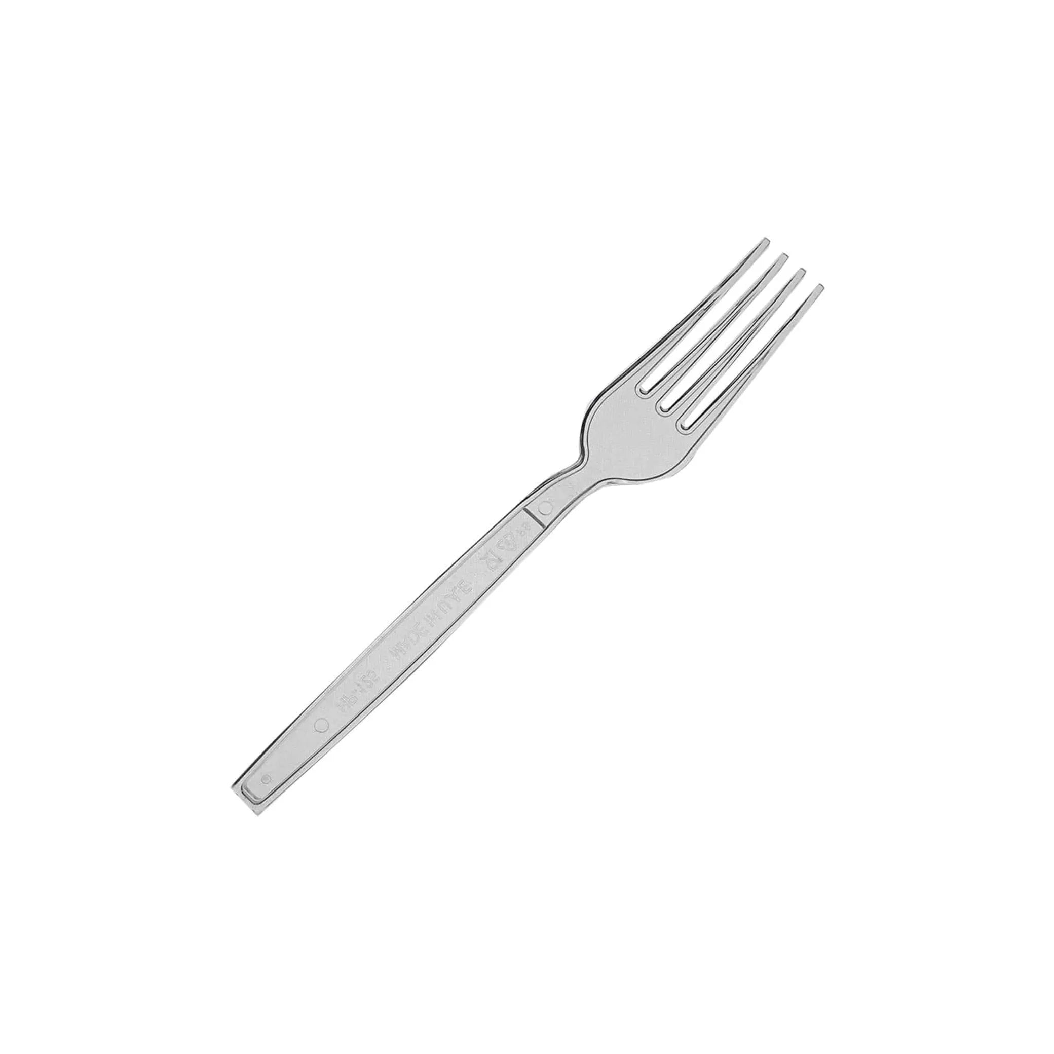 Plastic Heavy Duty Clear Fork 50 Pieces Main image