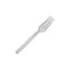 Plastic Heavy Duty Clear Fork 50 Pieces