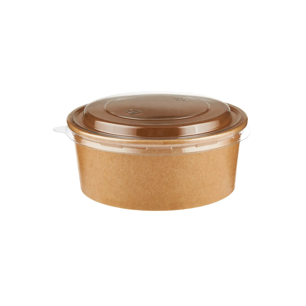 Kraft Paper Salad Bowl 1300 ML 5 PCS
