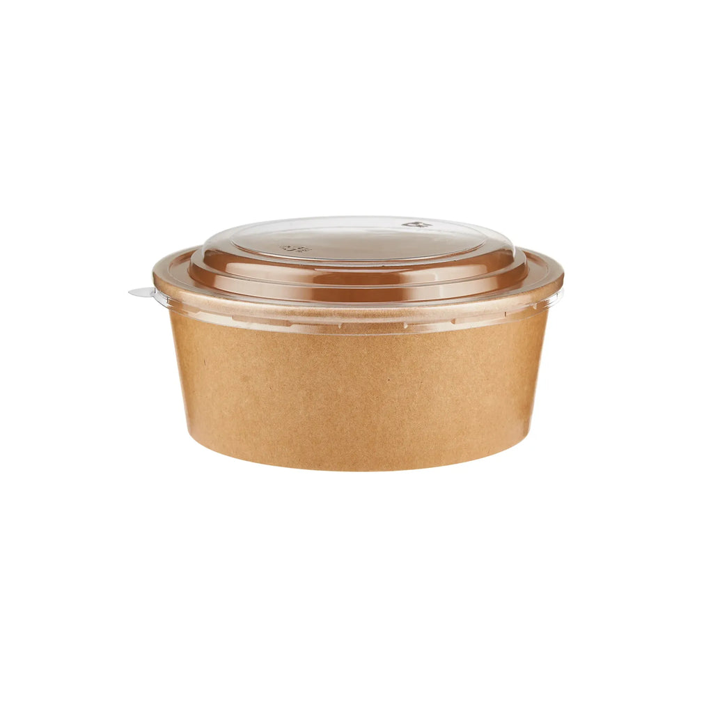Kraft Paper Salad Bowl 1000 ml - 5 PCS