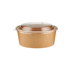 Kraft Paper Salad Bowl 1000 ml - 5 PCS