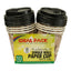 Single Wall Paper Cup with Lid, 8oz, Pack of 10pcs, Multicolor