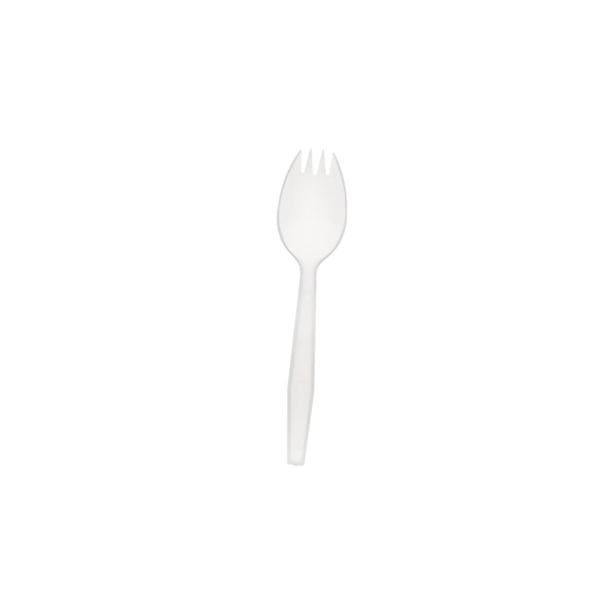 Plastic White Spork 50 Pieces