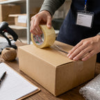 Transparent Packing Tape Roll