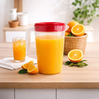 Premium Plastic Water Jug with Lid & Handle – 1 gallon