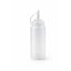 350ml Plastic Squeeze Bottle with Precision Nozzle Cap – Transparent Measuring Dispenser for Oil, Sauce, Ketchup, Vinegar & Dressing – Leakproof Food-Grade Kitchen Bottle for Cooking & Storage