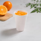 6 oz Foam Cups Disposable – White Cups for Hot & Cold Beverages, Lightweight Insulated Drinking Cups for Tea, Coffee, Juice, Party & Office Use