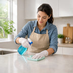 PE Gloves – Transparent Food Handling Gloves for Cooking, Cleaning, Kitchen, Catering, Salon & Hygienic Use | Pack of 100