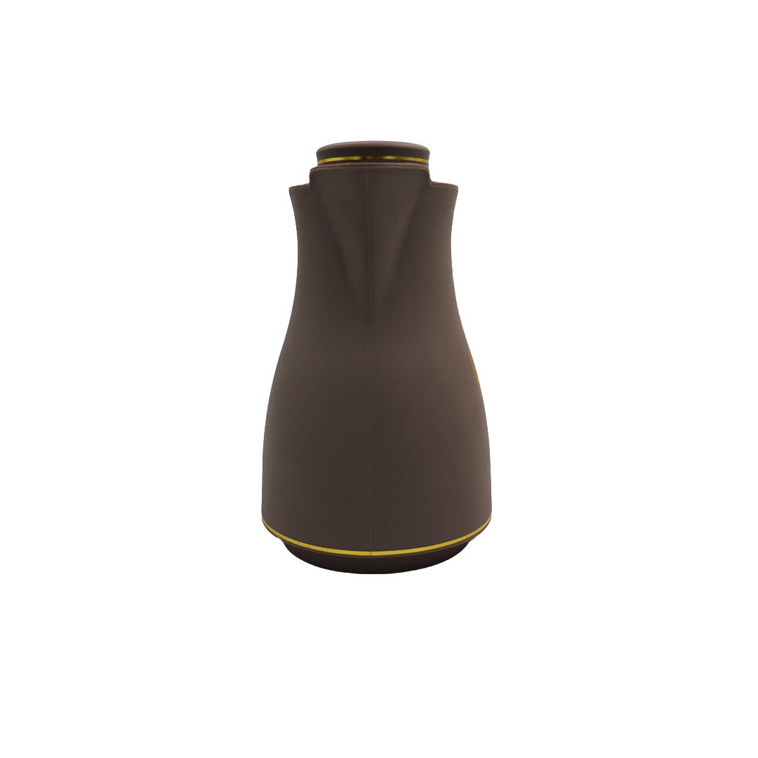 Luxury Arabic Coffee Thermos Flask – Brown & Gold Vacuum Insulated Coffee Pot for Arabic Coffee, Tea & Hot Beverages Secondary image