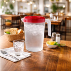 Premium Plastic Water Jug with Lid & Handle – 1 gallon