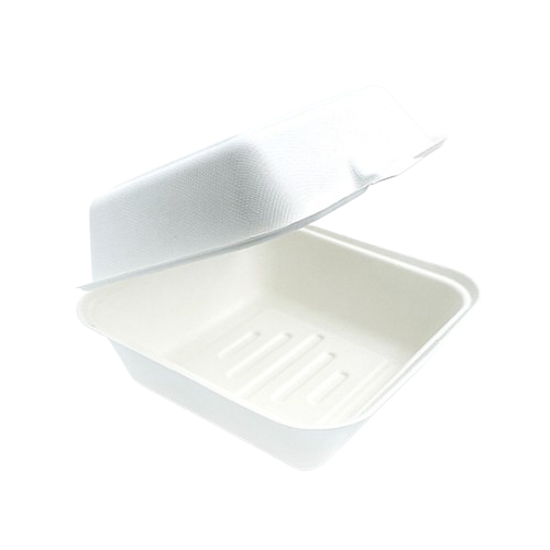Eco-Friendly Burger Boxes with Hinged Cover – 500 Pack Bulk