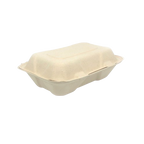 Biodegradable Single Section Takeaway Containers – 200 Pack Bulk