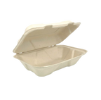 Biodegradable Single Section Takeaway Containers – 200 Pack Bulk
