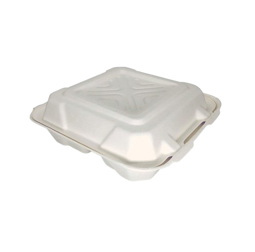 3-Compartment Biodegradable Meal Boxes – Wholesale 400 Pack Main image