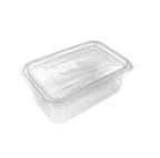 PET Rectangle Hinged Delivery Boxes – 600 Pack Wholesale