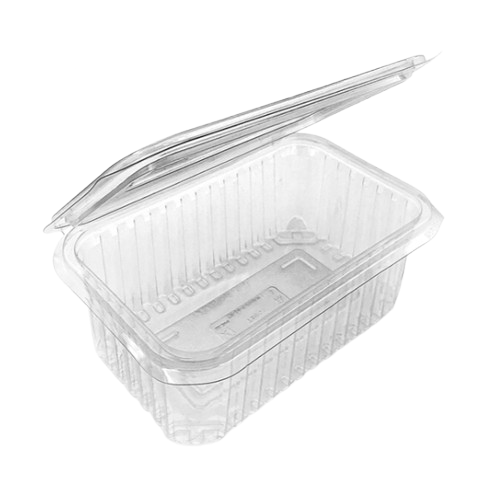 PET Rectangle Hinged Delivery Boxes – 600 Pack Wholesale Secondary image
