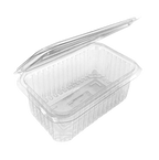 PET Rectangle Hinged Delivery Boxes – 600 Pack Wholesale