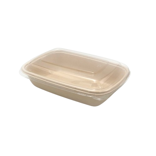 Medium Biodegradable Food Storage Containers – 300 Pack Bulk Main image