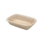 Medium Biodegradable Food Storage Containers – 300 Pack Bulk