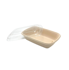 Medium Biodegradable Food Storage Containers – 300 Pack Bulk