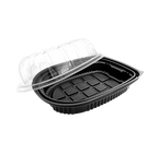 Roasted Chicken Microwavable Containers with Lid – 80 Pack Bulk