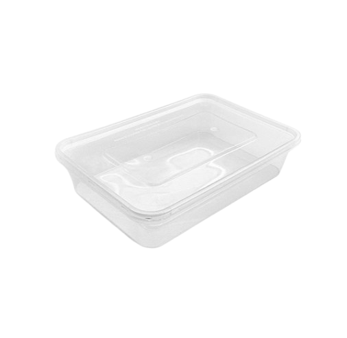 Wholesale PET Rectangular Containers – 5 Sizes Available