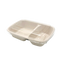 2-Compartment Biodegradable Bento Boxes – 300 Pack Wholesale